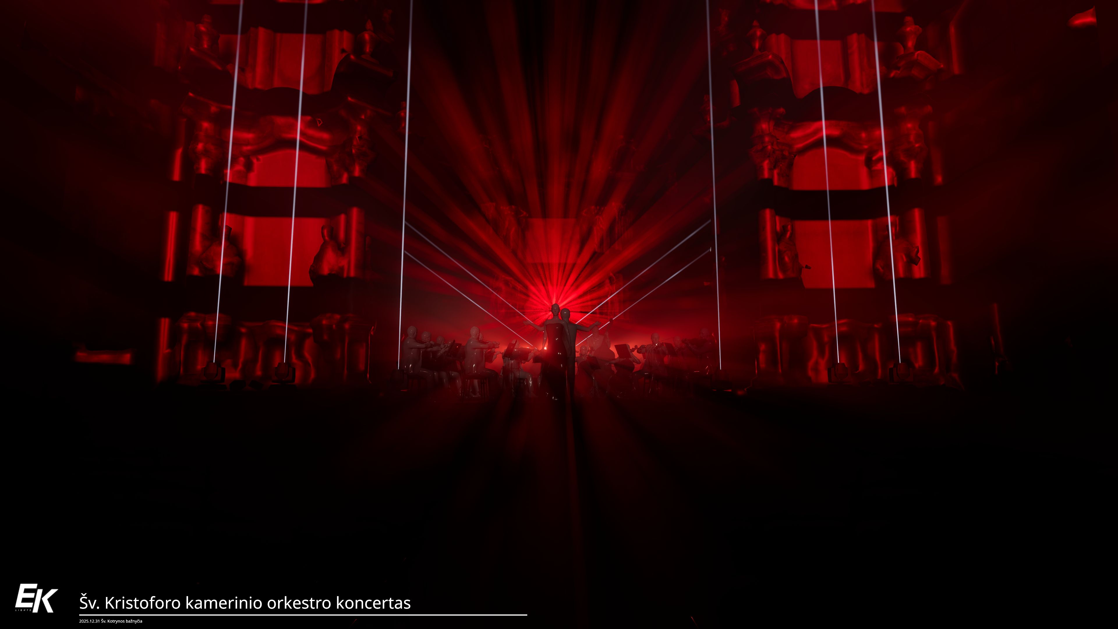 EK Lights projektas Jurgos Šeduikytės ir Šv. Kristoforo kamerinio orkestro naujametiniai koncertai, nuotrauka 1
